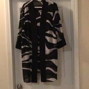 Short sleeve blouse With jacket